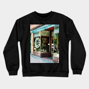 Cold Springs NY - Clock Shop Crewneck Sweatshirt